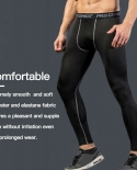 Mens Compression Pants Athletic Base Layer Tights Leggings For Running Yoga Basketball Workout Black Leggin Cool Dry Sh