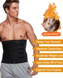 Neoprene Waist Trainer Body Shaper For Men Slimming Strap Weight Loss Girdle Corset Fitness Sweat Shapewear Tummy Contro