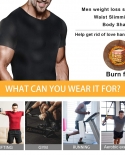 Sauna Sweat Body Shaper Vest Mens Tank Top Abdominal Binder Slimming Belt Fitness Shapewear Heat Trapping Corset Therno