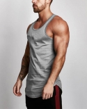 New  Clothing Brand Singlet Bodybuilding Gyms Stringer Tank Top Men Fitness Undershirt Muscle Sleeveless Tanktop Teetank