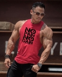 Brand Clothing No Pain No Gain Gyms Stringer Tank Top Men Bodybuilding Tanktop Singlet Fitness Sleeveless Vest Muscle Un