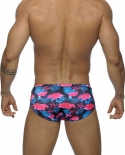 ملابس السباحة Flowear منخفضة الخصر للرجال ملابس السباحة الحقيبة وسادة السباحة جذوع موضة الذكور المايوه ملابس الشاطئ ملخصات Zwemb