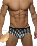 Dot Mens Swimwear Summer Quick Dry Swimming Trunks Mayo Breathable Bathing Suit Fashion Male Sport Beach Surfing Briefs
