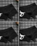 4pcslot Cat  Mens Boxer Underwear  Flat Pants Pure Cotton Large Size Latest Fashion Four Seasonsboxers