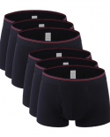 6pcslot  New  Mens Underwear Quality Brand Fashion  Underpant  Boxers Male Panties Plus Size  Cotton L 6xl