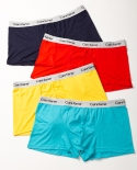 Brand Mens Underwear Antibacterial Underpants Pure Cotton Men Boxer Shorts Moisture Absorbent Elastic Male Panties