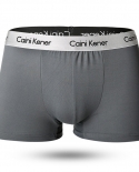 4pcslot Boxer Ropa interior para hombre Calzoncillos Hombre Pure Panties Shorts Solid Cuecas Boxers