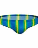  Low Waist Mens Swimming Briefs Nylon Quick Dry Swimsuits Plus Size Breathable Bikini Striped Beach Board Surfing Swimwe