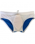 Verano Arco Iris hombres Swim Briefs Pad Push Up traje de baño cintura baja secado rápido traje de baño moda hombre deporte play