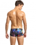  Mens Low Waist Swimwear Polyester Quick Dry Bathing Swimming Trunks Breathable Swimsuit Sport Beach Surfing Board Short