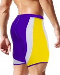 קיץ גברים ספורט חוף שחייה קרש גלישה מכנסיים קצרים יבשים מהירים חמש נקודות בגדי ים תחתיות ניילון נושם מתחת
