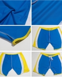 Verano para hombre deporte playa natación tabla de surf pantalones cortos de secado rápido cinco puntos traje de baño bañadores 