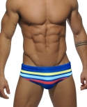 Summer Swimwear  Mens Beach Swimming Briefs Low Waist Bikini Swimsuit Mayo Nylon Quick Dry Sport Bathing Surfing Trunks
