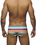 Summer Mens Swimming Briefs Low Waist Bikini Panties  Nylon Bathing Swimsuit Quick Drying Push Pad Shorts Beach Surf Tr