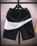 Plus Size 4xl Men Short Sweatpant Summer Casual Quick Dry Half Pants Beach Shorts Fashion Sports Running Thin Jogger Pan
