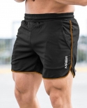 New Arrival Men Shorts Summer Mesh Breathable Quick Dry Fitness Bodybuilding Shorts Fashion Casual Joggers Beach Pants M