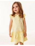 Childrens Clothing Summer New Childrens Dress Sleeveless Lapel Childrens Polo Skirt