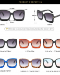 Gafas de sol Tf cuadradas grandes para mujer 2022, gafas de sol para mujer, gafas de sol Vintage de marca de lujo a la moda, gaf
