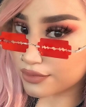 משקפי שמש מכשיר גילוח אופנתי נשים גברים 2022 משקפי שמש punk steam משקפי שמש ללא שוליים מלבן חלול ייחודי lentes de sol w