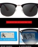 Gafas de sol polarizadas Retro Gafas de sol clásicas Hombres Mujeres Diseñador Remache Encendedor Diseñador de la marca Gafas de