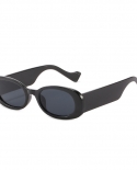 خمر النظارات الشمسية البيضاوي 2022 للنساء الرجال 2022 النظارات الشمسية النساء مصمم العلامة التجارية الرجعية نظارات واقية Uv400 O