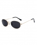 Gafas de sol ovaladas Retro moda mujer 2022 gafas de sol diseñador marca Oculos De Sol mujeres Vintage gafas de sol hombres Uv40