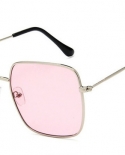 نظارات شمسية مربعة عتيقة 2022 نظارات شمسية للرجال والنساء بتصميم كبير نظارات شمسية Uv400 نظارات شمسية Oculos De Sol Femin