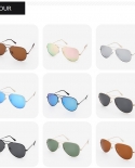 Gafas de sol de diseñador Gafas de sol polarizadas vintage Pilot Fashion 2022 Gafas de sol Hombres Uv400 Oculos De Sol Feminino 