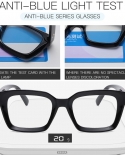 משקפי קריאה נגד כחול אור פרסביופיה משקפיים מרובעים גברים נשים מרשם היפראופיה דיופטר  10 15 20 25 גברים