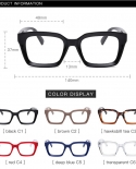 Anti-blue Reading Glasses Light Presbyopia Square Glasses Men Women Prescription Hyperopia Diopter  10 15 20 25 Men