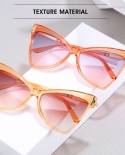 Óculos de Sol Olho de Gato Tendência Óculos de Sol Feminino 2022 Vintage Tf Moda Triângulo Marca Designer Óculos Escuros Uv400 L