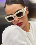 משקפי שמש רטרו משקפי שמש מרובעים נשים 2022 אופנה יוקרה v משקפי שמש מעצבים גברים מלבן גלי גווני וינטג uv