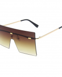 Rimless Sunglasses Large 2022 Sunglasses Women Men Retro Vintage Luxury Brand Sunglasses Family Sunglasses Oculos De Sol