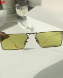 Samll Rectangle Sunglasses  Sunglasses Square Frame Trendy Fashion Men Women Uv400 Womens Sunglasses
