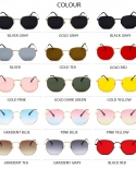 Hexagon Sunglasses Men 2022 Metal Frame Women New Glasses Fishing Glasses Tea Gold Lentes De Sol Hombre Okulary Uv400 Me