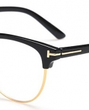 James Bond Sunglasses For Men 2022 Brand Designer Semi Rimless Retro Sunglasses Oculos Tom F Sunglasses Women Glasses Fr