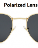 2022 Hexagon Sunglasses Women Brand Designer Sunglasses Small Square Metal Frame Men Driving Glasses Fishing Zonnebril M