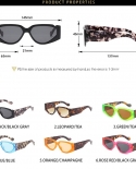 Cat Eye Sunglasses Fashion 2022 Punk Sunglasses Retro Popular In Sunglasses Trend Uv400 Gafas De Sol Hombre Womens Sung