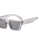 Sunglasses Women Vintage 2022 Sunglasses Gray Jelly Rectangle Designer Brand Retro Small Mens Sunglasses Women Gafas De