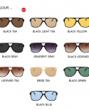New Large Oval Sunglasses Women 2022 Fashion Vintage Black Yellow Dark Brand Designer Eyewear Eyewear Oculos De Sol Wome