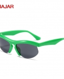 Y2k النظارات الشمسية مصمم النظارات الشمسية النساء الرجال الموضة الاتجاه النظارات الشمسية الملونة فاسق النظارات الشمسية العلامة ا