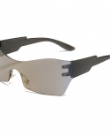 Sunglasses Sunglasses Trend Sports Glasses Punk Fashion 2022 Men Women Sunglasses Y2k Mirror Glasses Irregular Designer 