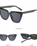 Big Cat Eye Sunglasses Women 2022 Luxury Sunglasses New Fashion Sunglasses Women Vintage Sunglasses Uv400 Culos De Sol W