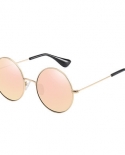 Womens Sunglasses Round Fashion  Polarized Sunglasses Vintage Designer Pink Sunglasses Men Women Shades Gafas De Sol Uv