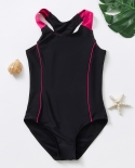 213y Teenager Girls Swimsuit One Piece Girls Swimwear Swimming Suit For Kid Girl Hot Sale Children Swimwearsw134  Onepie