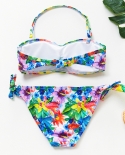 7 16y Girls Swimwear Teenager Kids Bikini Set Ruffle Girls Swimming Outfits Children Swimwear Kids Beachwear With Inner 