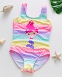 Kids  Baby Swimsuit Bathing Suit 212y Girls Swimsuit One Piece Children Swimwear Beach Wear Swimming Suit 1106children
