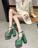 High Heels Womens Sandals 2022 Summer Medium Heel Sandals For Women Stylish Luxury Shoes Traf Elegant Woman Heels Scarp
