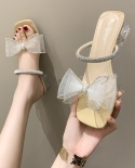 Heel Shoe Womens Summer Sandals Ladies 2022 High Heels Trafza Shoes For Women Traf Woman Elegant Medium Trend High Heel
