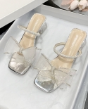 Heel Shoe Womens Summer Sandals Ladies 2022 High Heels Trafza Shoes For Women Traf Woman Elegant Medium Trend High Heel